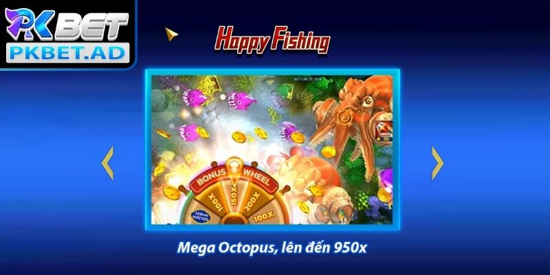 Điểm thu hút nổi bật của game đánh cá vui vẻ Pkbet
