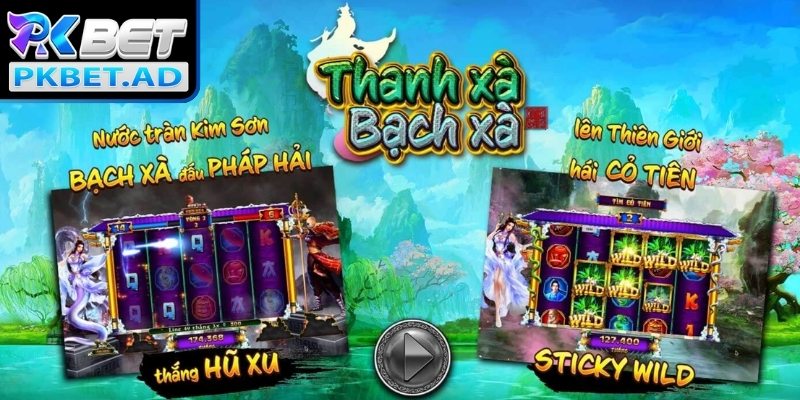 Thanh Xà Bạch Xà Pkbet, Chủ Đề Huyền Bí Thu Hút Ánh Nhìn 1 Khám phá siêu phẩm nổ hũ thanh xà bạch xà Pkbet